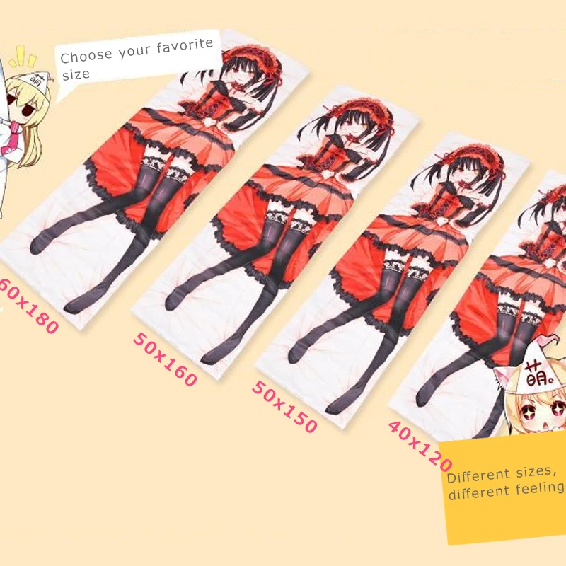 Demon Slayer: Kimetsu no Yaiba Rengoku Kyoujurou Dakimakura Pillowcase Anime Double-sided Soft Throw Hugging Body Pillow Cover