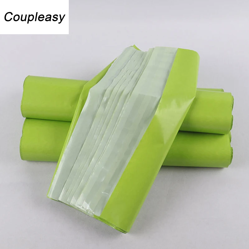 10Pcs 7 Sizes Light Green Poly Mailers Envelopes Shipping storage Courier Bags Waterproof Plastic Self Seal Mail Express Bag