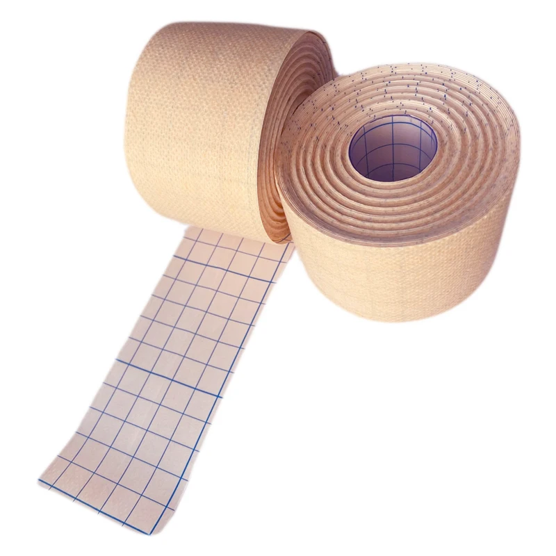 1 Roll 5Cm X 10M Gele Huidskleur Medische Fixatie Non-woven Tape Lijm Ademend Gips Wond dressing Fixatie Tape