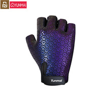 YUNMAI Dazzle Sports Gloves Non-slip Pull-up Horizontal Bar Fitness Gym Gloves Hand Protector For Men Women S/M/L