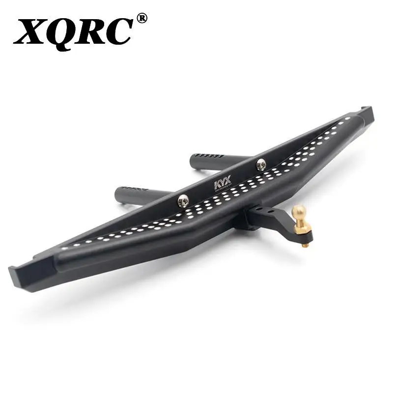 KYX metal rear bumper with trailer hook suitable for 1:10 RC tracked vehicle Trx-4 Defender upgrade and modification accessories