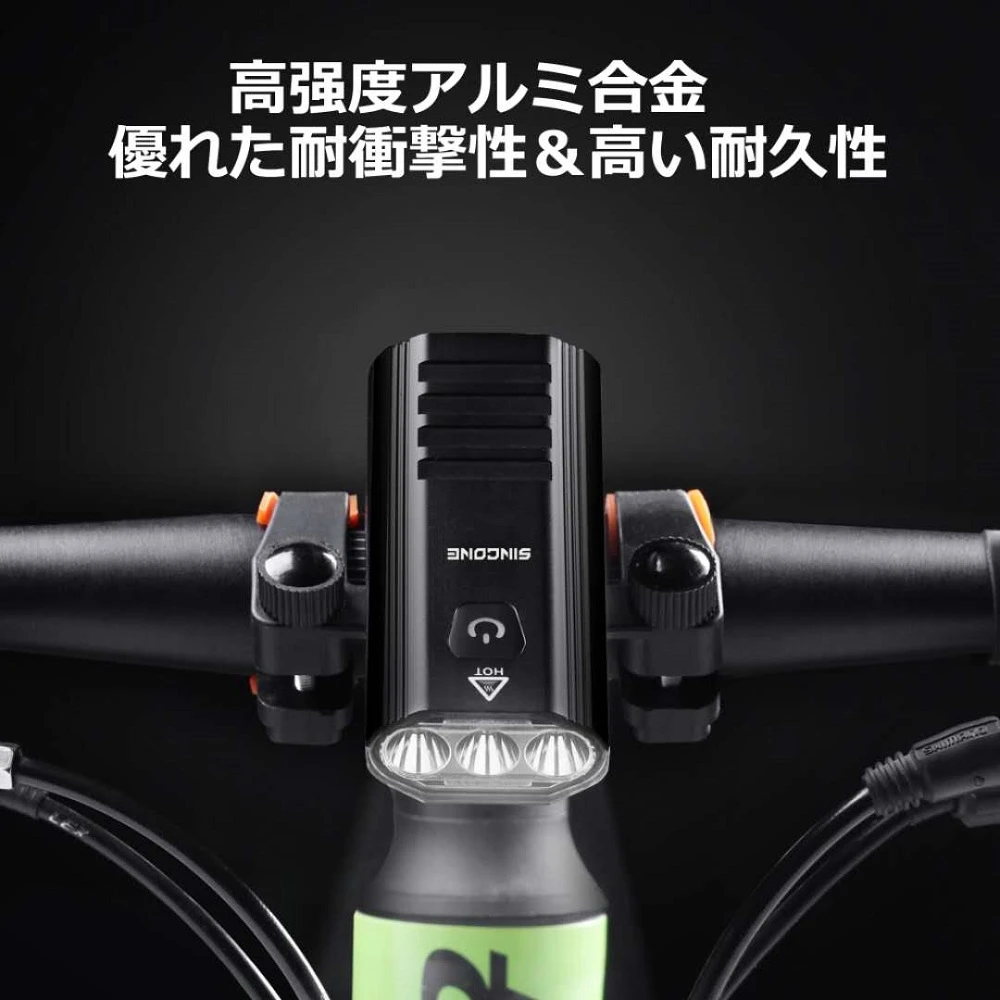 Bike Light Rainproof IP65 USB Rechargeable LED 5200mAh MTB Front Lamp Headlight Aluminum Ultralight Flashlight Bicycle Light