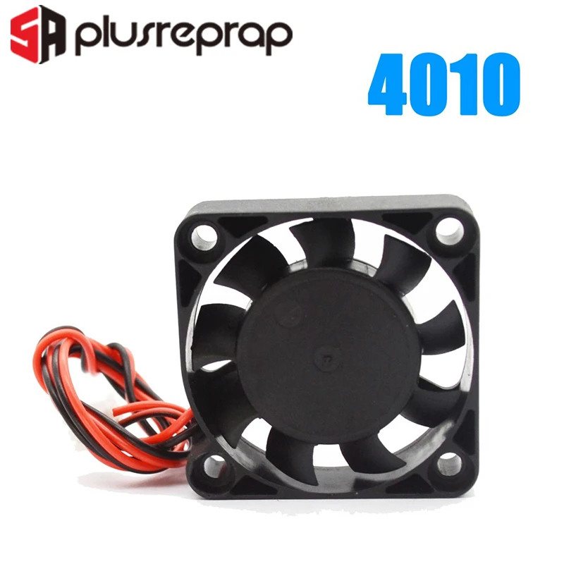 5015/4010/3010/5010/6010/8010 12V 24V Cooling Turbo Fan Brushless DC Cooler Blower 2-Wire Black Plastic Fan For 3D Printer 3