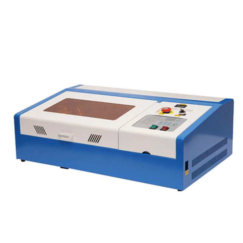 Tagliatrice per incisione Laser CO2 40W taglierina per incisore Laser 220V con porta USB 300x200mm