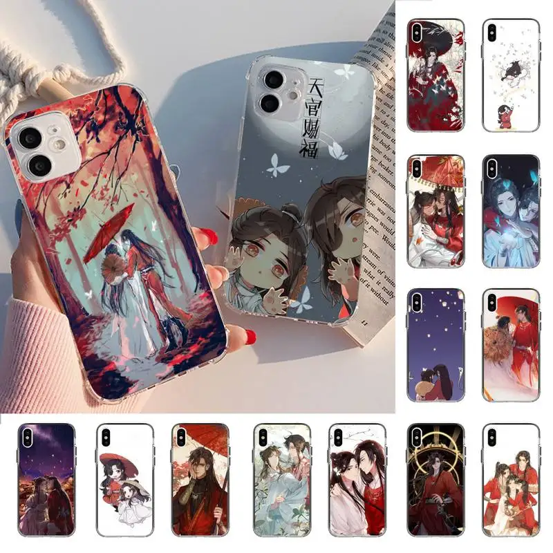 

MaiYaCa Tian Guan Ci Fu Phone Case for iPhone 11 12 13 mini pro XS MAX 8 7 6 6S Plus X 5S SE 2020 XR cover