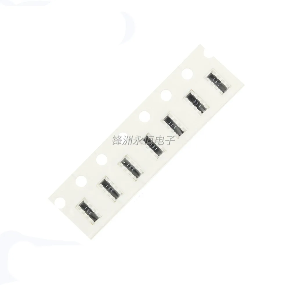 100PCS SMD Exclusion Network Resistor Array 0603*4P 8P4R 100R 1K 10K 4.7K 5.1K 51R 22R 33R 4D03