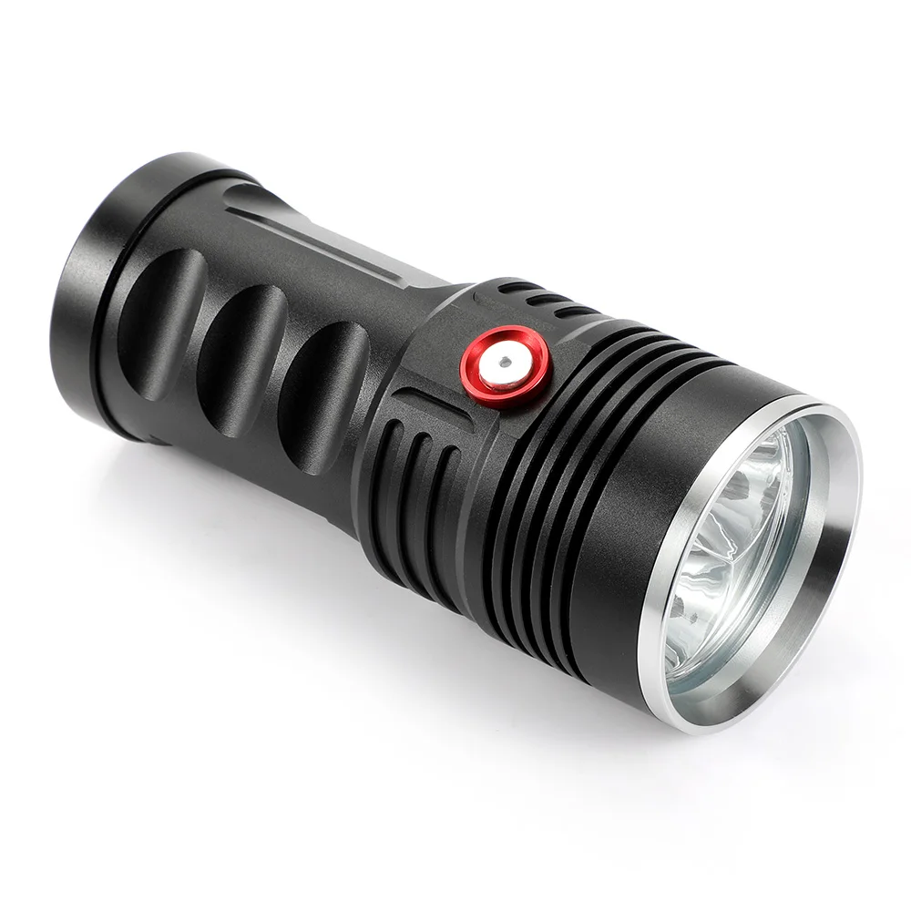 New 3xXHP50 High Lumen Tactical LED Flashlight Waterproof Super Bright Camping Emergency Outdoor Torch