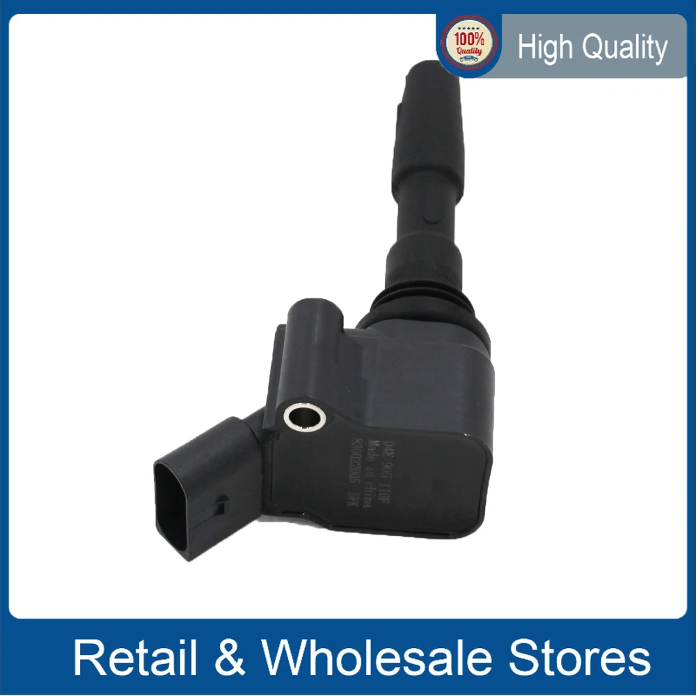 04E 905 110 A Ignition Coil For CITIGO OCTAVIA RAPID For CADDY IV GOLF SPORTSVAN GOLF VII PASSAT TIGUAN UP 1.0 1.2 1.4 TSI