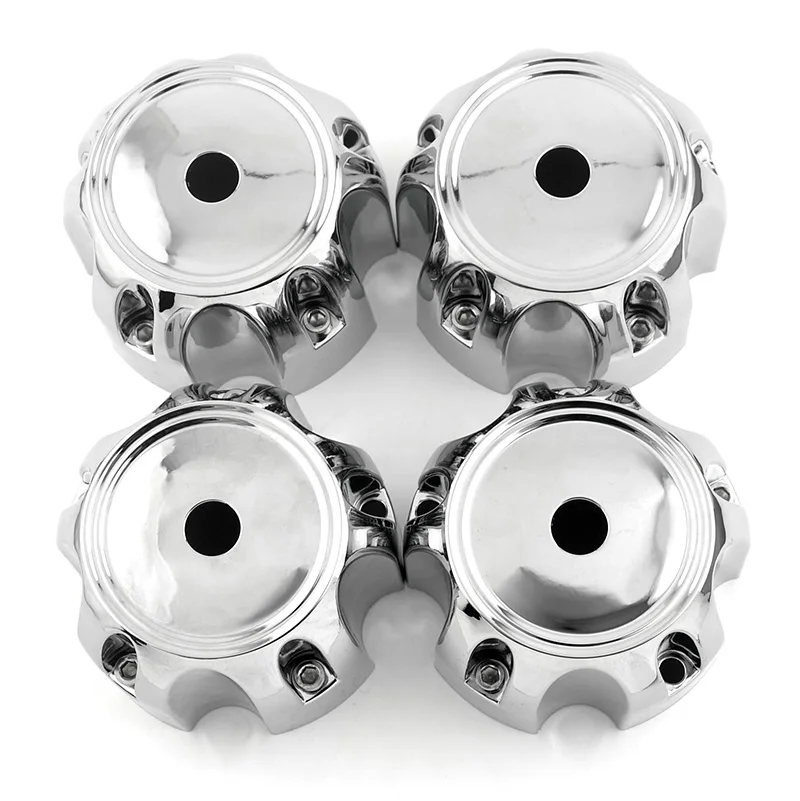 4pcs 107mm Car Wheel Center Caps For RAM c-529-3 Refits Hub Dust Cover 5 Lugs Styling Accessories Chrome