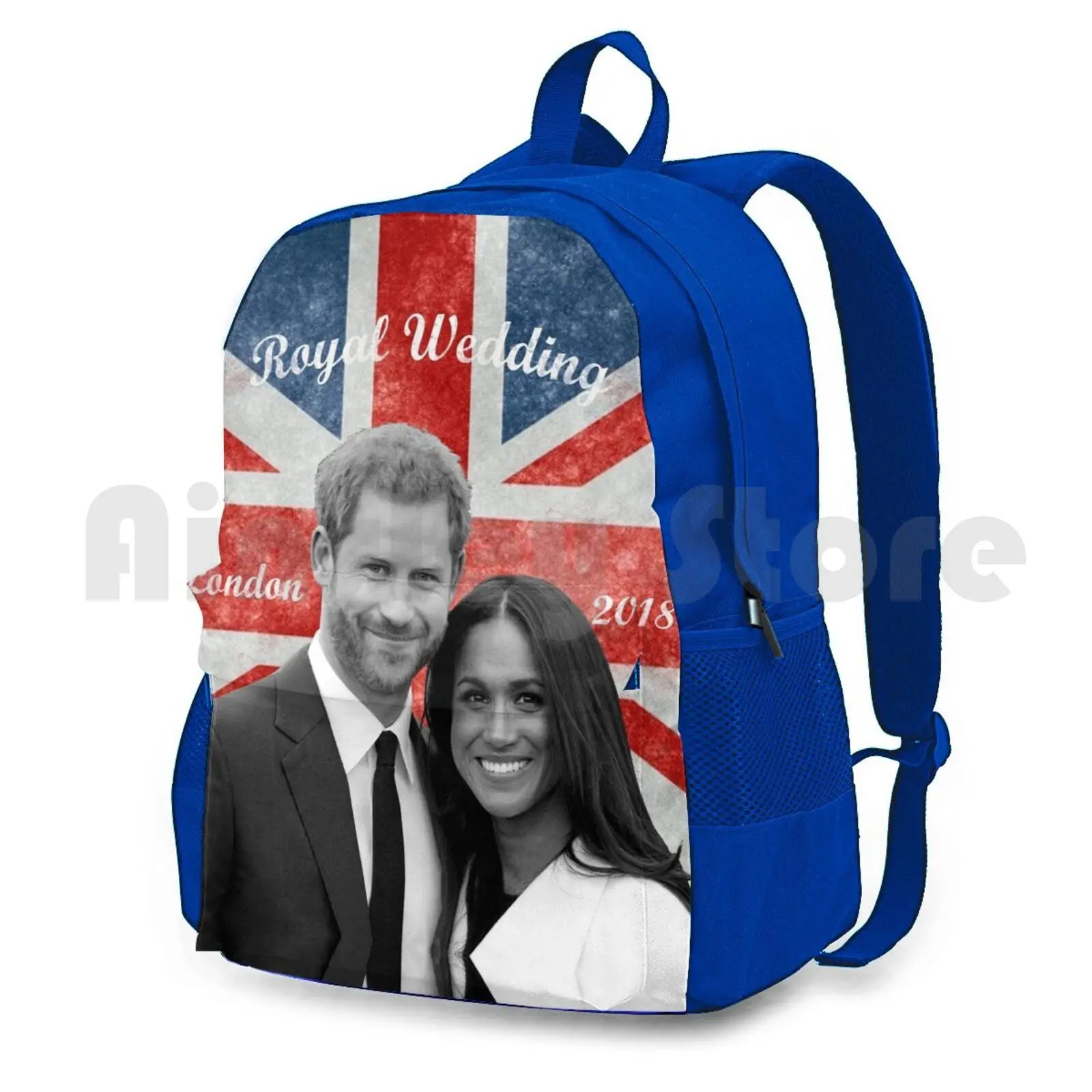 Prince Harry And Meghan Markle Outdoor Hiking Backpack Riding Climbing Sports Bag Prince Harry Meghan Markle Royal Royal