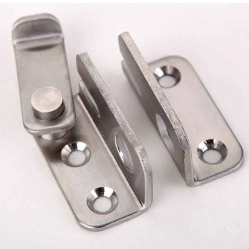 

45mm Bolt Lock Thickening Stainless Steel Cabinet Lock Anti-Theft Wooden Cabinet Door Window Office Cabinet Bolt Lock With Lock