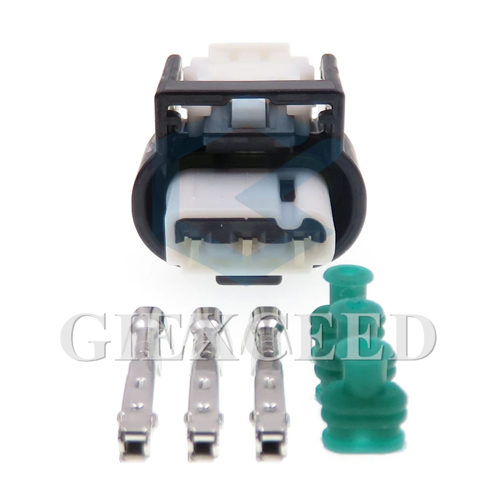 2 Sets 3 Pin AC Assembly WPT-1492 6189-7675 6189-7458 Automotive Socket Female Plug With Terminals Seals