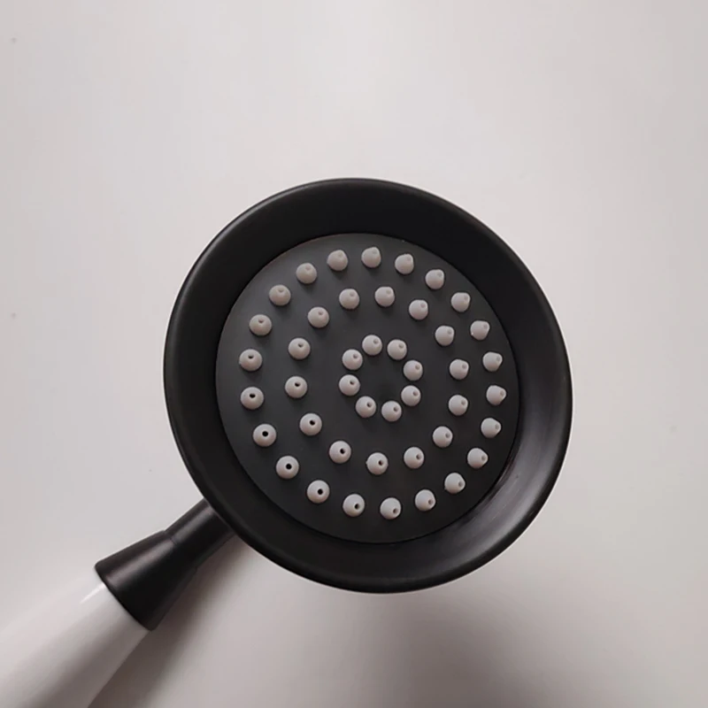 Stainless Steel Antique Brass Rose Gold Handheld Shower Luxury Bathroom Polished Matte Black Golden Hand Shower Head Replacement