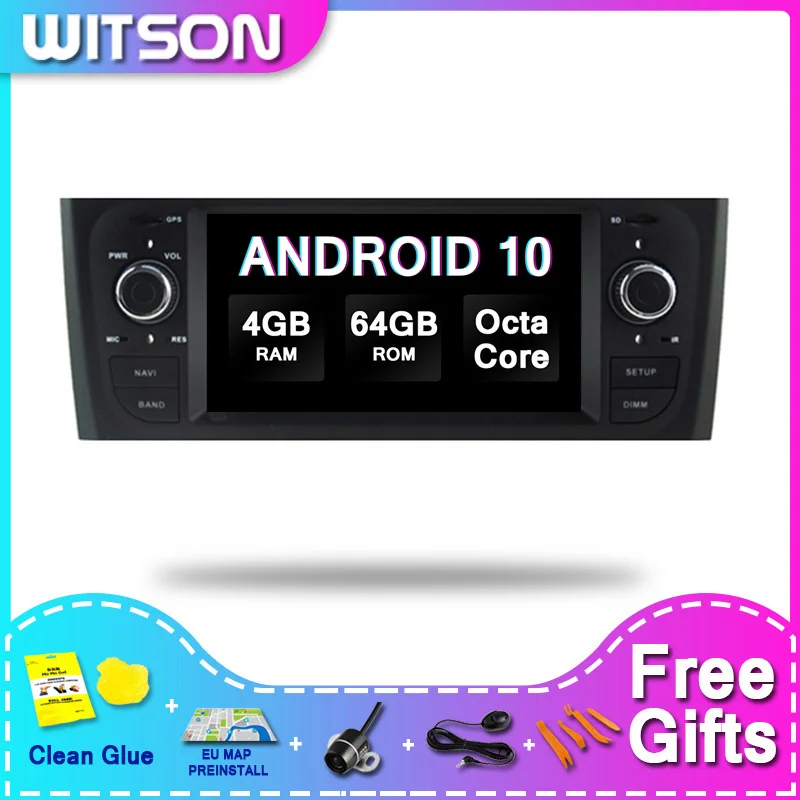 

WITSON Android 10.0 Car Multimedia For FIAT OLD PUNTO Multimedia Player Car 4GRAM 64GBROM