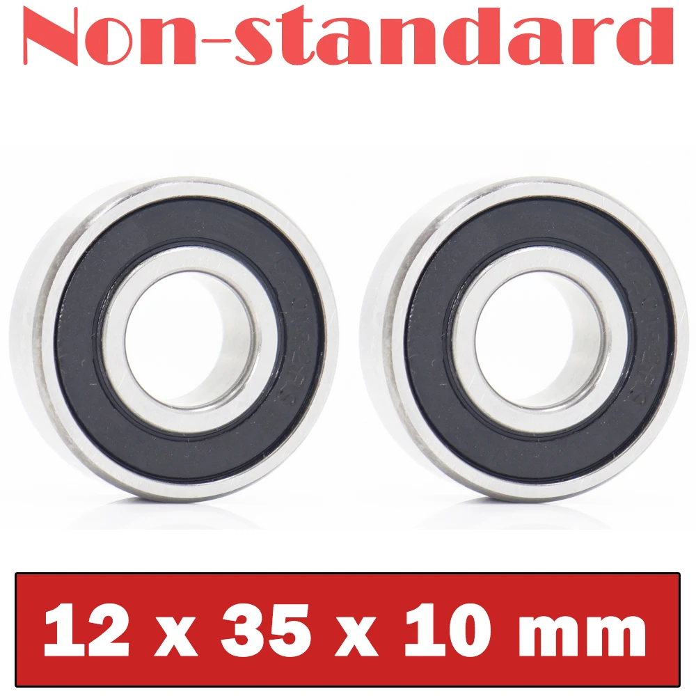 123510 nicht-standard Ball Lager (2 PCS) innen Durchmesser 12 mm Außen Durchmesser 35 mm Dicke 10 mm Lager 12*35*10mm