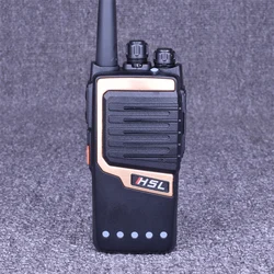 Huosloog walkie-talkie 10w, rádio bidirecional portátil, 400-520mhz, transmissor e transmissor de 16ch