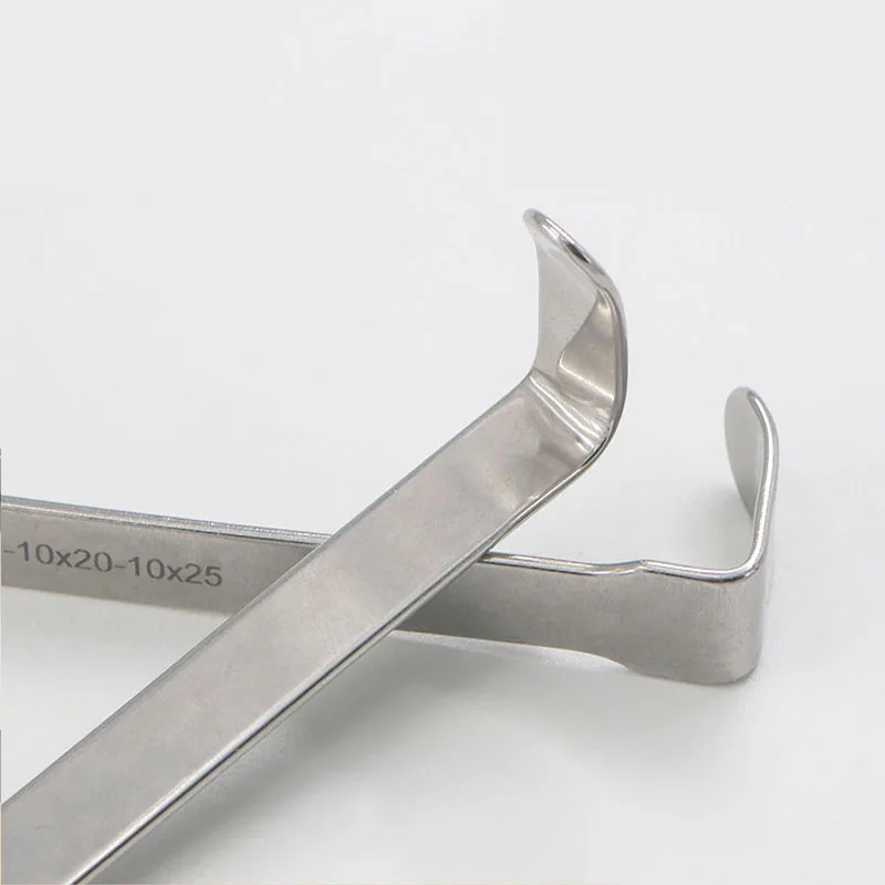 甲状腺リトラクター組織リトラクタープレートタイプ直角非多孔質直角美容整形外科皮膚リトラクターステンレス