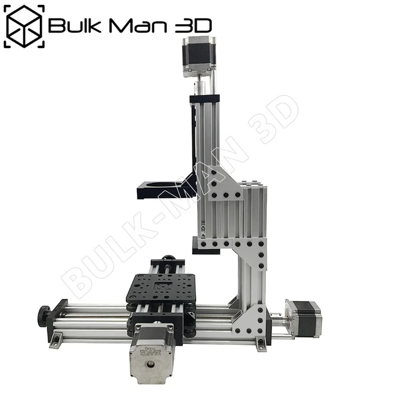 Imagem -03 - Bulkman-máquina 3d Miniatura Moinho Cnc Kit Mecânico Eixos Desktop Faça Você Mesmo Milling Frame 1.26n.m Nema23 Stepper Motors 20