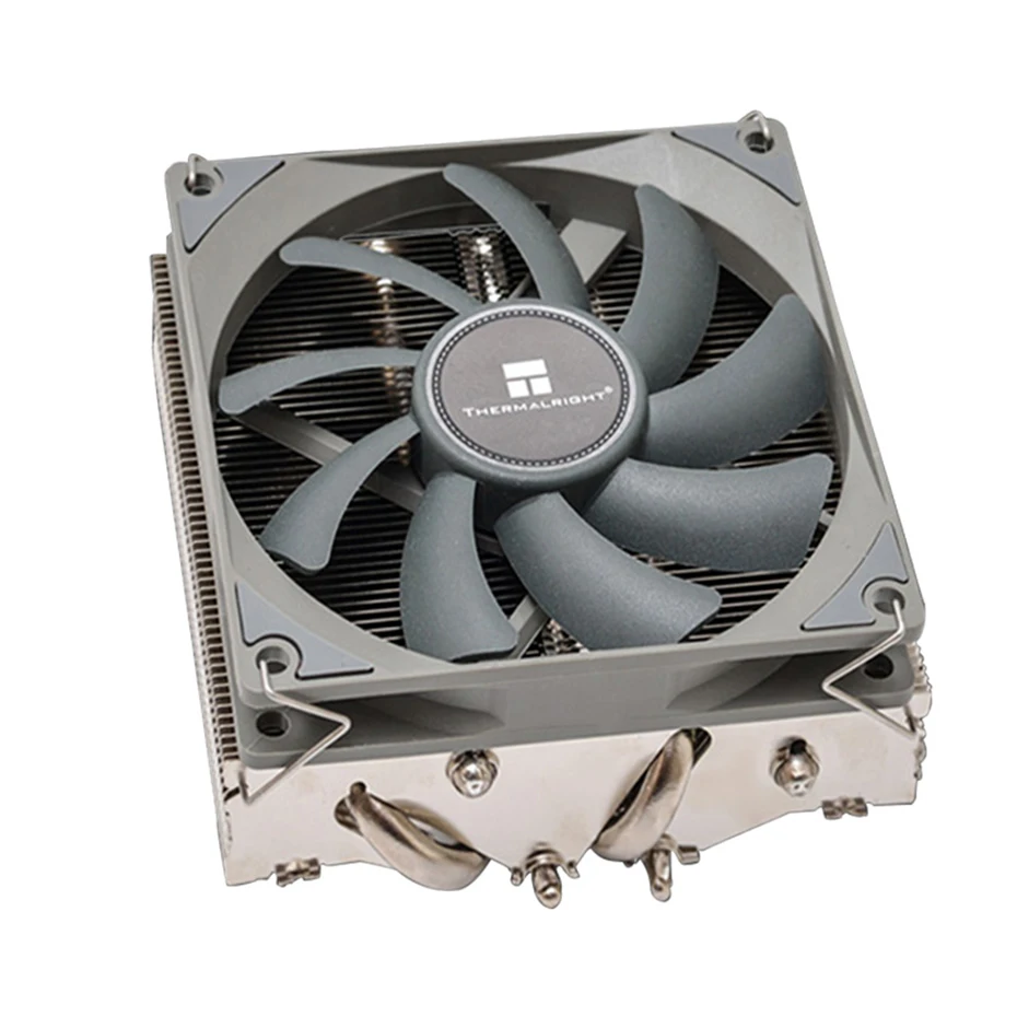 Imagem -02 - Thermalright-ventilador Fino Multiplataforma Pwm Plataformas Itx Cpu Intel 1700 115x 1200 Am4 Axp90 X53 Preto 53 mm