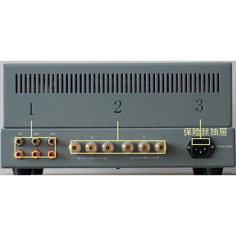 LaoChen K3 KT88 Push-Pull Tube Amplifier HIFI 45Wx2 Class A handmade Scaffolding amp OCK3 OldChen