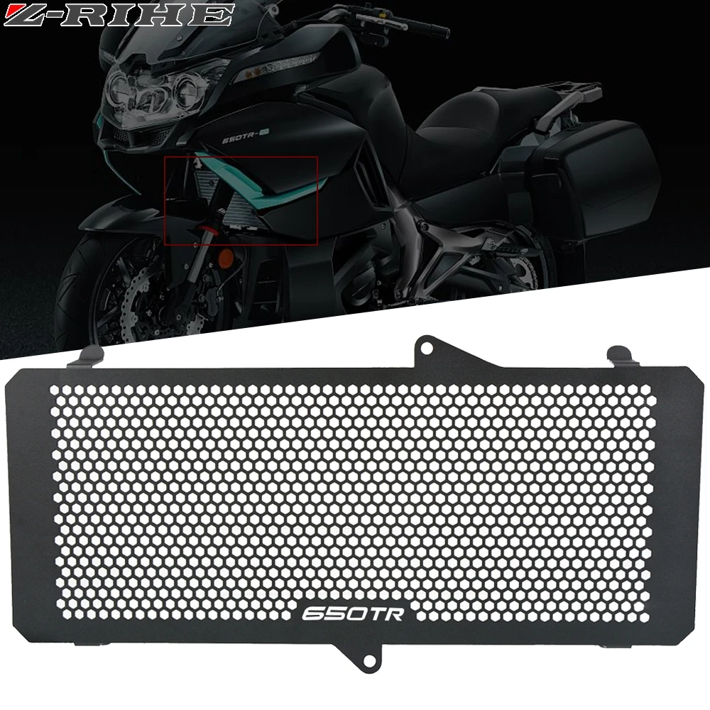 Motorcycle Accessories FOR CFMOTO 650TR-G 650 TR-G 650TRG Aliminum Radiator Grille Guard Cover ProCover Protector 650TR-G 650TRG