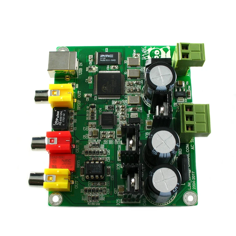 32BIT384K / USB DAC (CM6631A + AKM4490) DAC 32 \ 384K DAC Flagship Stabilized Power Supply DAC Decoder Board