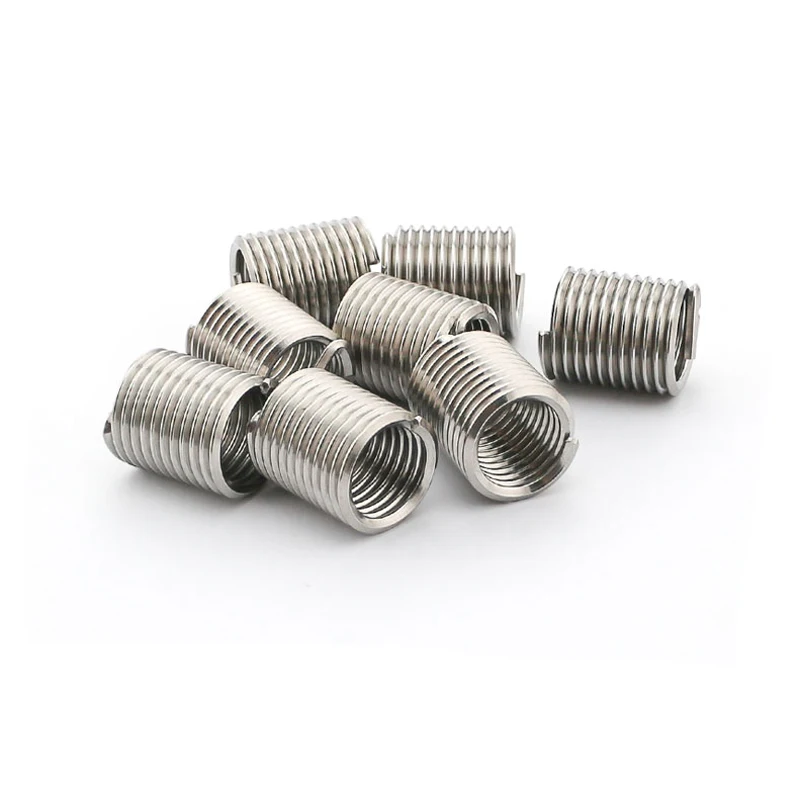 Wire Thread Insert Screw Bushing M7 M9 M11 Thread Repair DIN8140 Stainless Steel