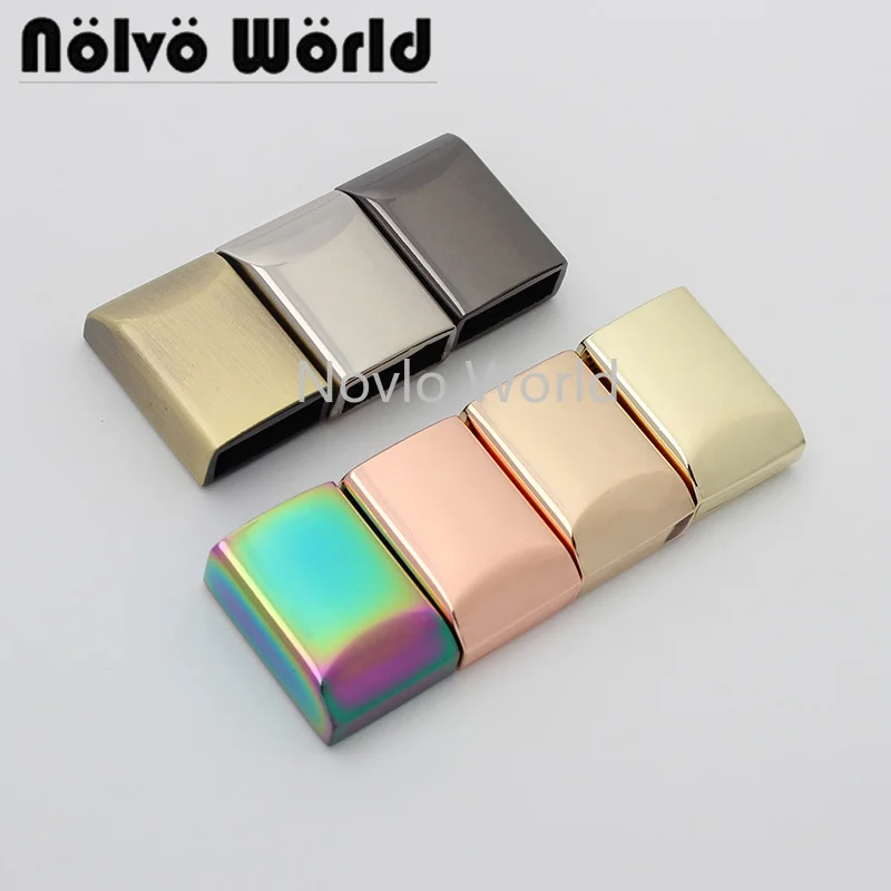 

Nolvo World 5-20-100pcs 7 colors rainbow 11mm inner metal zipper sliders repair end clip decoration diy sewing accessories