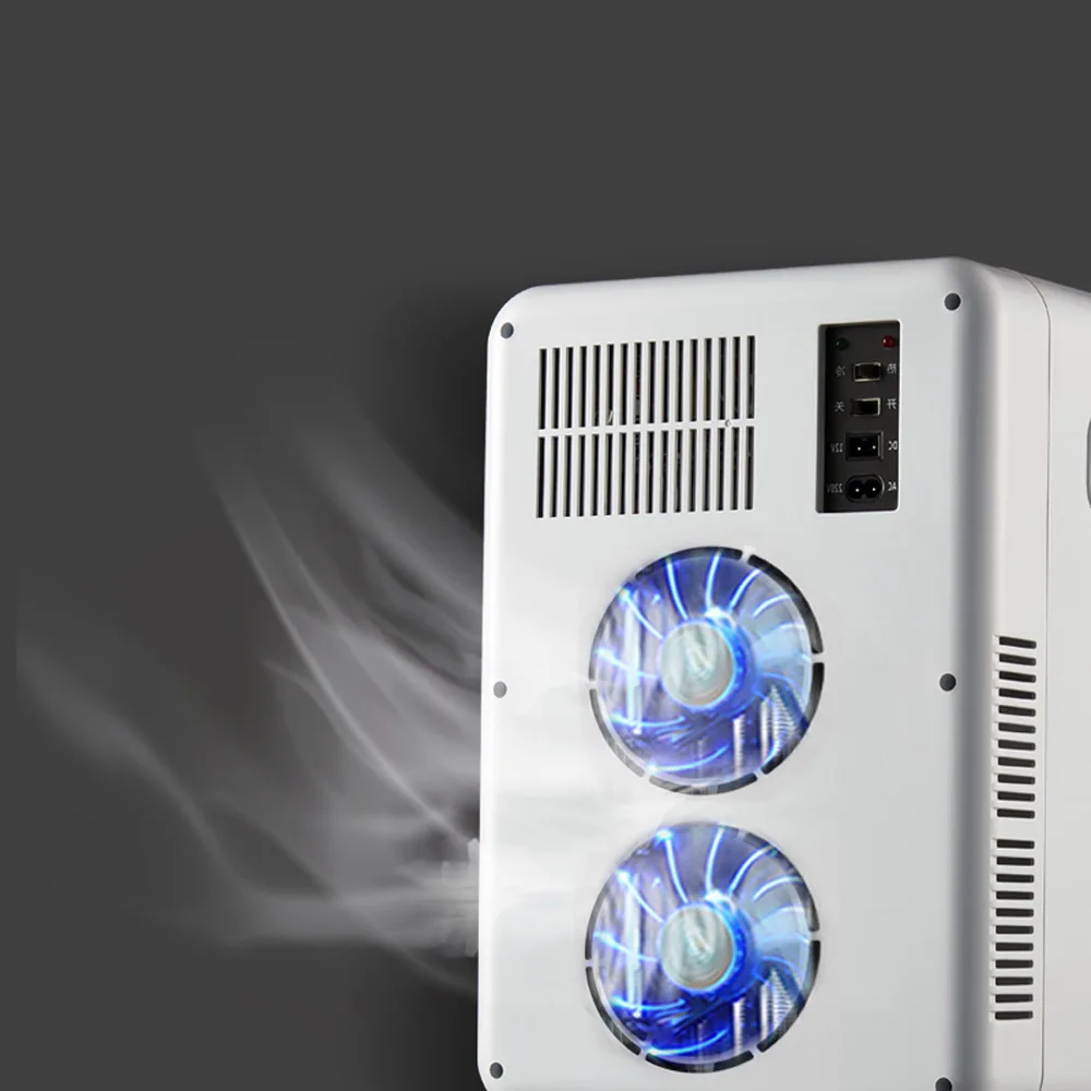 20L سيارة ثلاجة صغيرة ثلاجة صغيرة التدفئة والتبريد المزدوج الاستخدام مبرد سيارة المنزلية