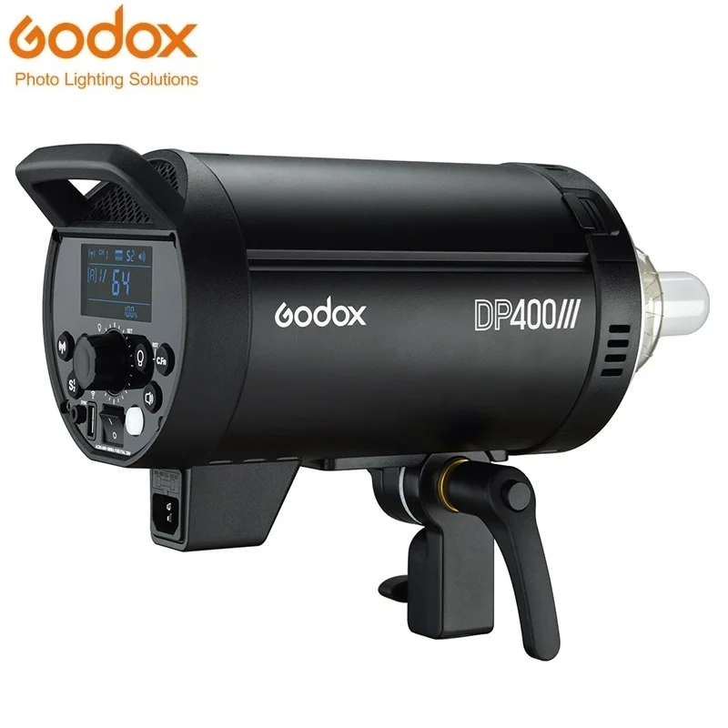 

Godox DP400III 400W Professional Studio Strobe Flash Light Lamp GN65 2.4G HSS 1 / 8000s Built-in X System for Photography