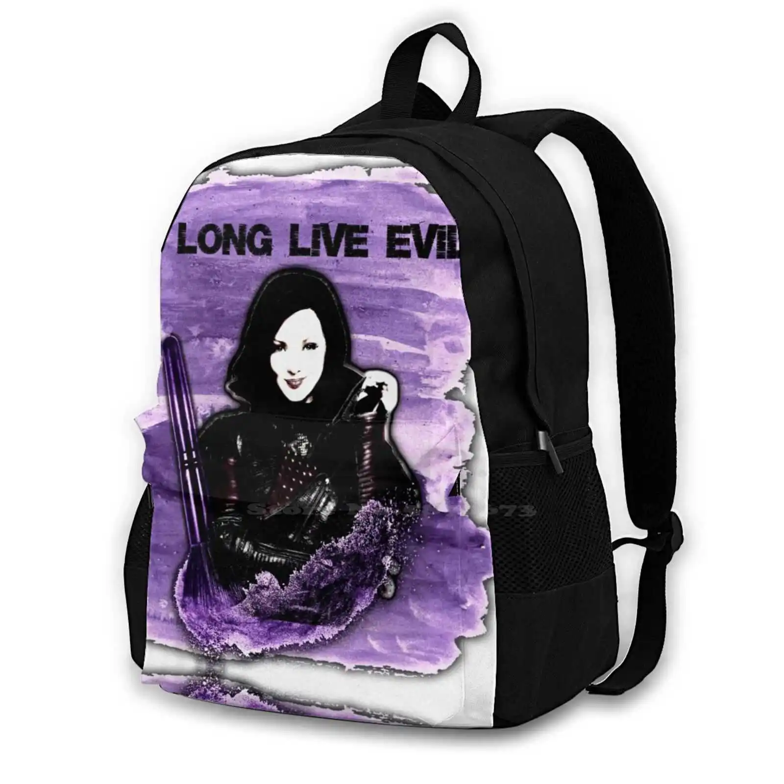 Hot Sale Schoolbag Backpack Fashion Bags Descendants Sleeping Beauty Purple Aesthetic