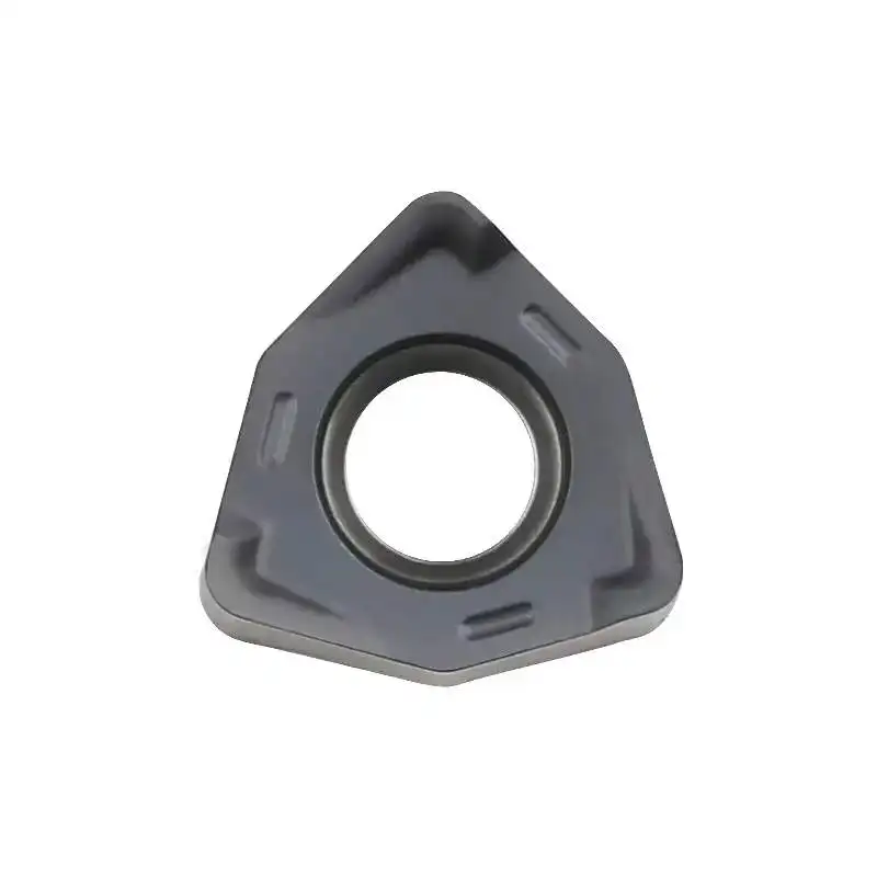 Herramienta de aleación WNMU040308, insertos de fresado de alimentación rápida hexagonal de doble cara, reemplazo de alta calidad APMT1135, WNMU