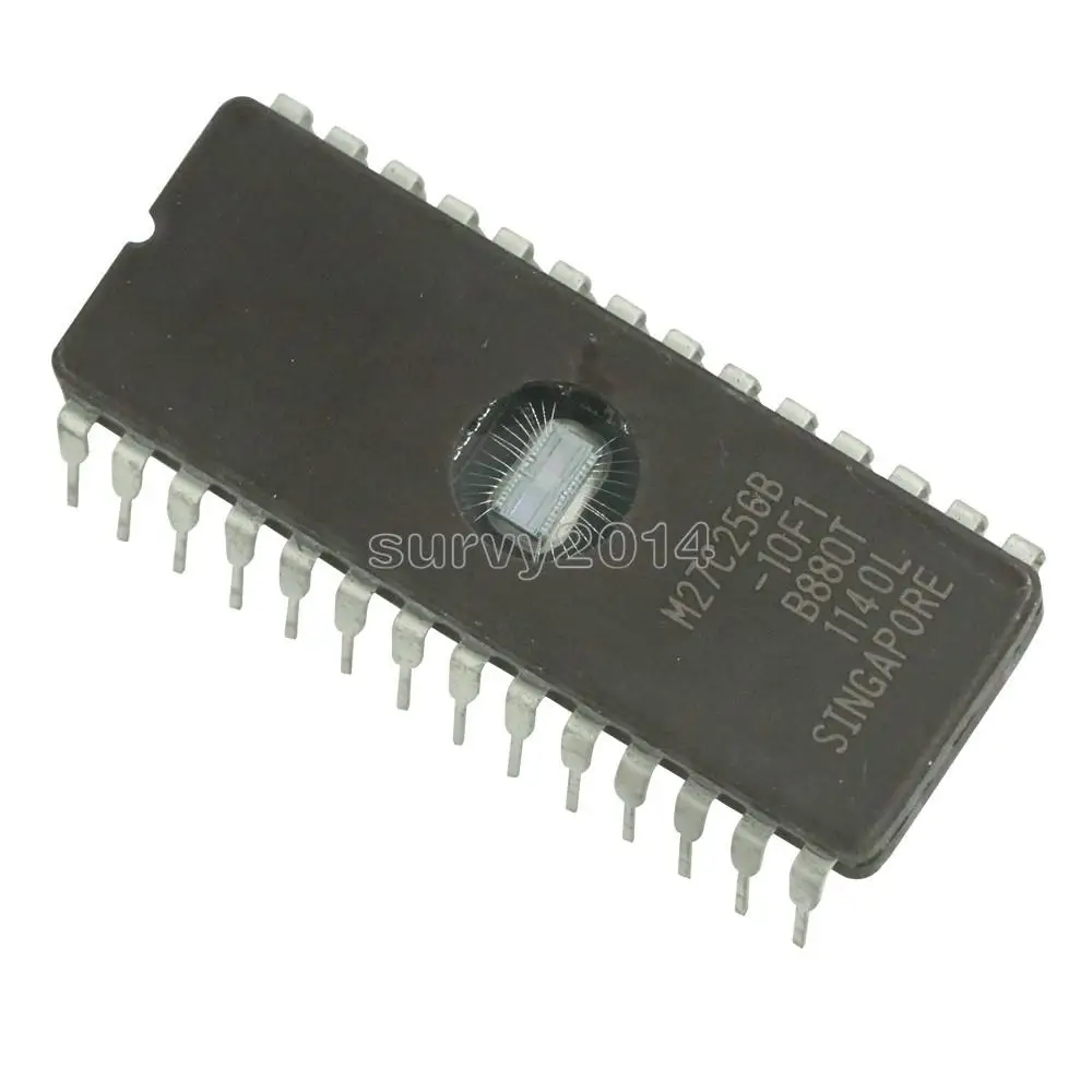 5PCS X M27C256B-10F1 27C256 CDIP-28 In Stock