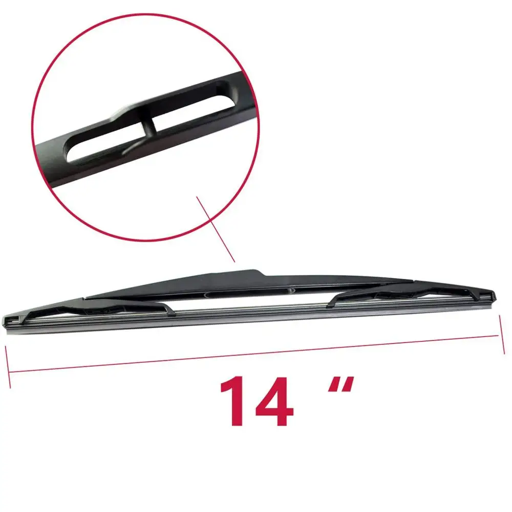 Limpiaparabrisas trasero de coche, accesorios para Peugeot 206 YC102012-206, 14 \