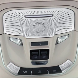Accessories Styling Audio Strips Protective Horn Roof Lamp Frame Mesh Car Reading Light Cover For Haval H6 2021 2022 2023