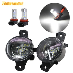 2 X conjunto de luz antiniebla para coche, lĂĄmpara antiniebla LED derecha + izquierda DRL H11 para Renault Laguna Clio Koleos Modus Thalia Master Espace VelSatis