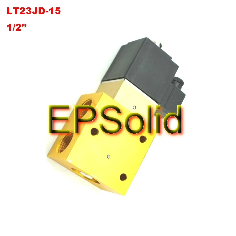 Free Shipping LT23JD-8 / LT23JD-15 High Pressure Blow Molding Machine 3/2 Way Cut-off Solenoid Valve