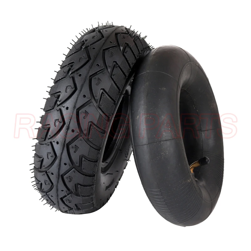 10 Inch 4.10 3.50-4 Tyre 4.10-4 Outer Tires Inner Tube Fit Electric Tricycle Trolley Electric Scooter Warehouse Car