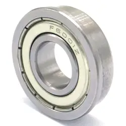 F6001zz 차폐 모델 플랜지 베어링, 12x28x8mm, 10 개