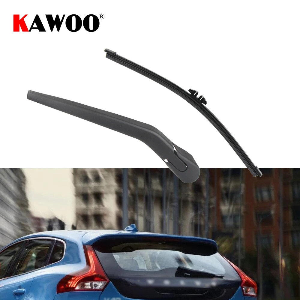 KAWOO Car Rear Wiper Blade Blades Back Window Wipers Arm For VOLVO V40  Hatchback (2013 Onwards) 285mm Auto Windscreen Blade