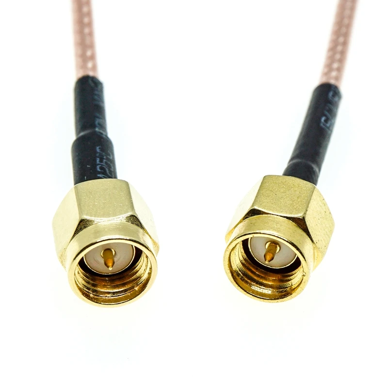 RG316 SMA Male To SMA Plug Coax RF Extension Cable Jumper Pigtail