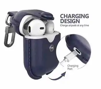 12 best sales skórzane etui do airpods 2 - №3