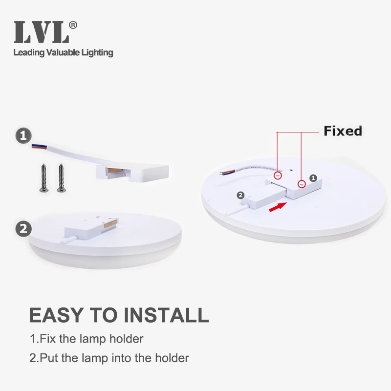 LED PIR Motion Sensor Ceiling Light 18W 36W 85-265Vac Surface Mounted Modern Ceiling Lamp For Hallways Corridor Aisle Stairways