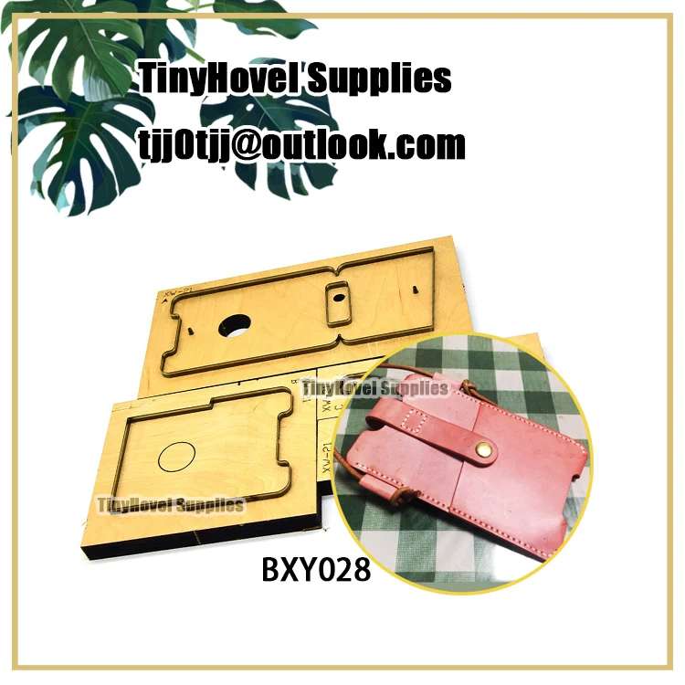 Card Clip Wallet Purse Cutting Dies,Wooden Die Cut, Die Cutter, Die Cutter for Leather Cutting,Big Shot Machine, BXY028