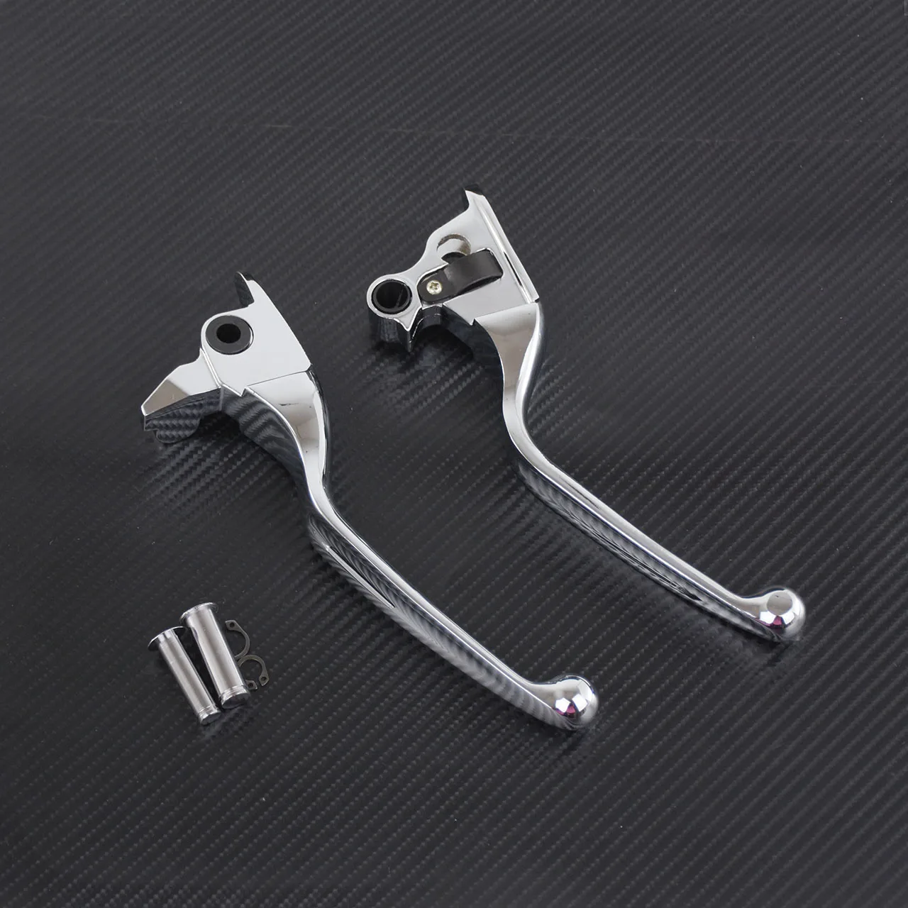 Motorcycle Brake Clutch Lever Chrome Fits For Harley Touring Street Glide Road King FLHR 2008-2013 FLHRC FLHX 2014-2017 2018