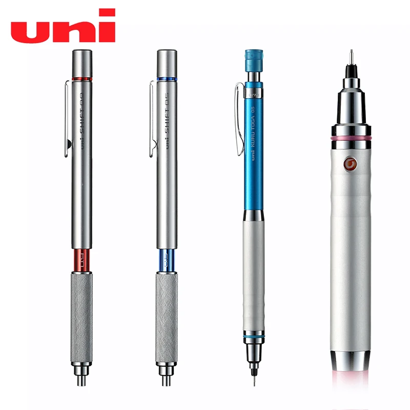 

1PCS UNI M5-1010 / M5-1012 Drawing Pencil for Easy-to-break Student Examination Activities Low Center of Gravity Metal Handshake