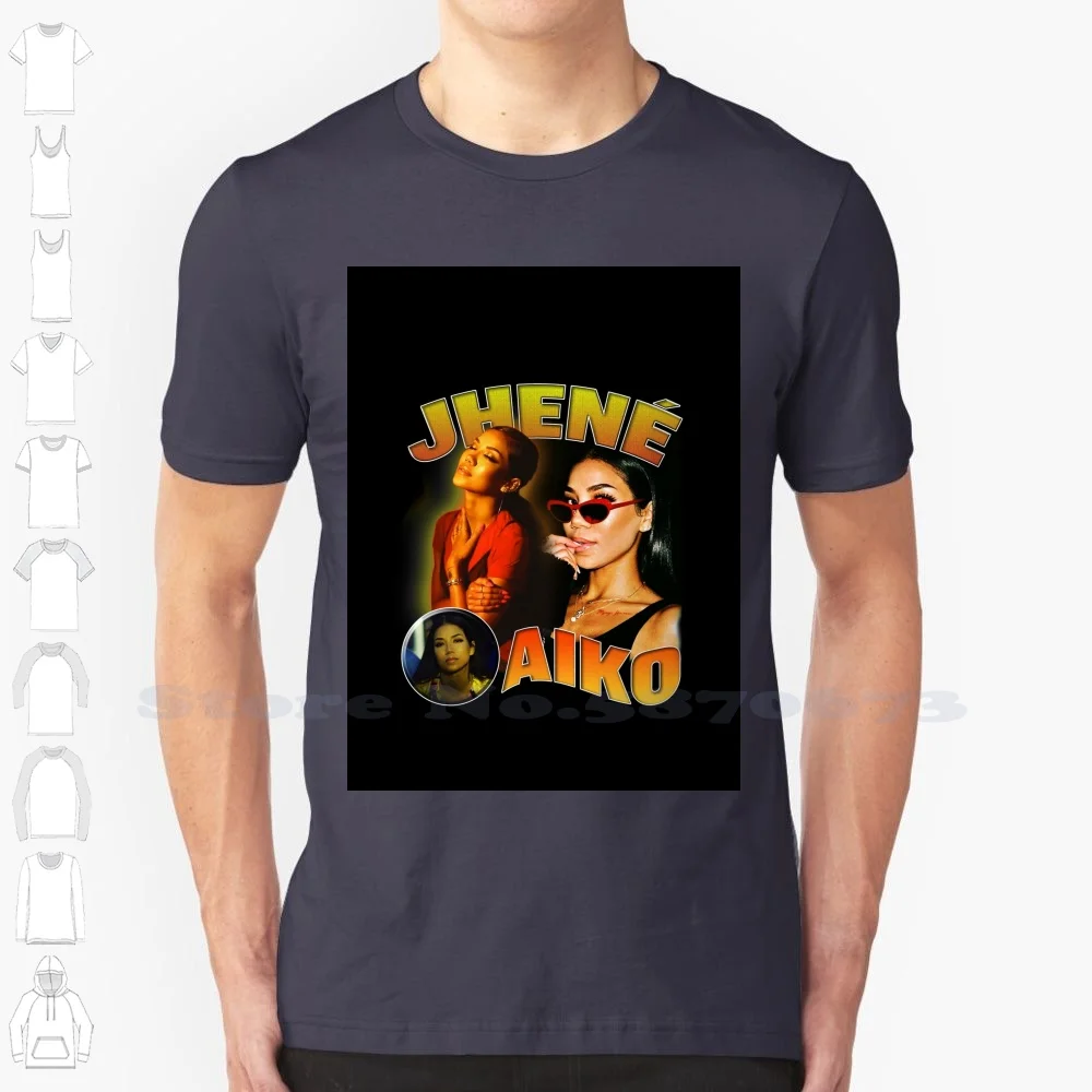 Jhene Aiko Bootleg Shirt 100% Cotton T-Shirt Jhene Aiko Bootleg Jhene Aiko Album Y2k Pinterest Indie Hip Hop R