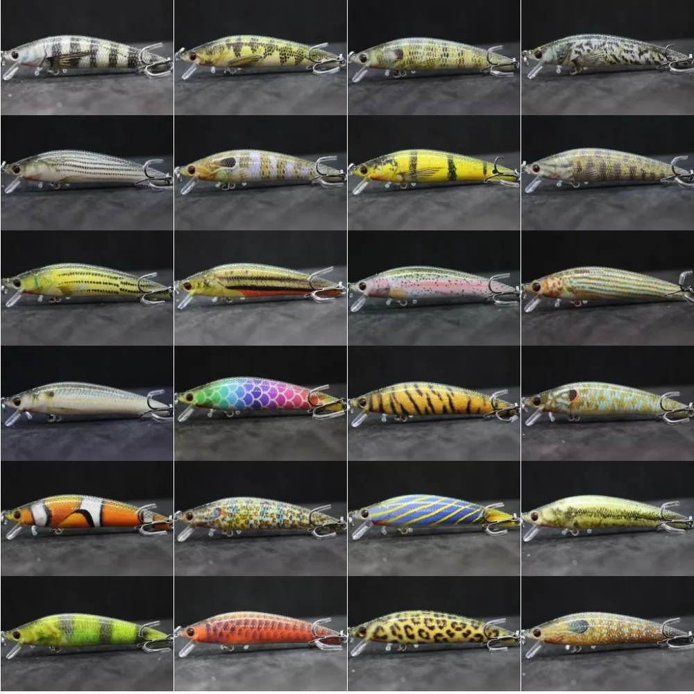 wLure Fishing Lure  10g 10cm Lead Block Weight Transfer System Lifelike Painting Long Casting Upgraded Fishing Hooks HM501