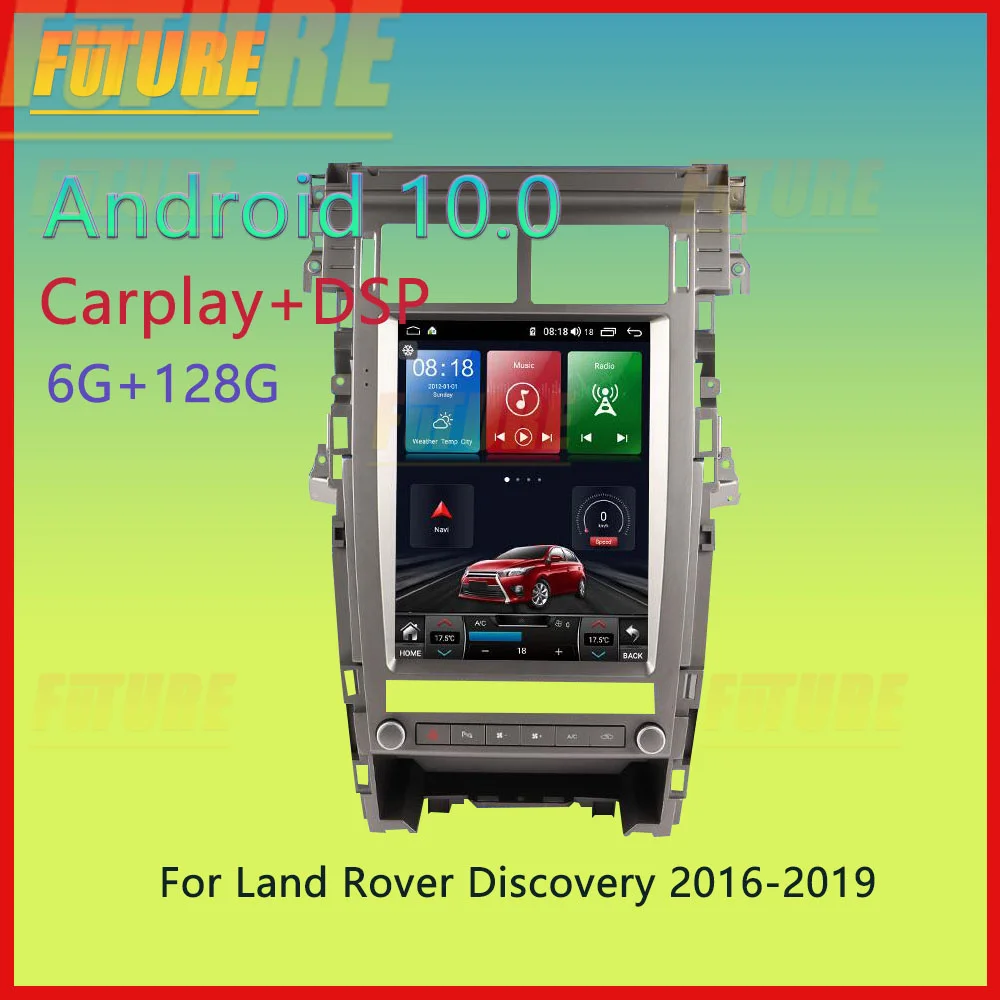 

Автомагнитола 2DIN для Land Rover Discovery Sport 2016 2017 2018 2019 2020 Android, мультимедийный плеер с GPS-навигацией, головное устройство