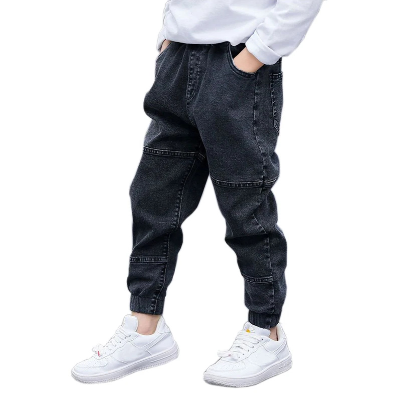 Diimuu Kinder Baby Jungen Kleidung Jeans Mode Hose Jeans hose 5-11 Jahre Kinder tragen Kleidung Kleinkind Hosen